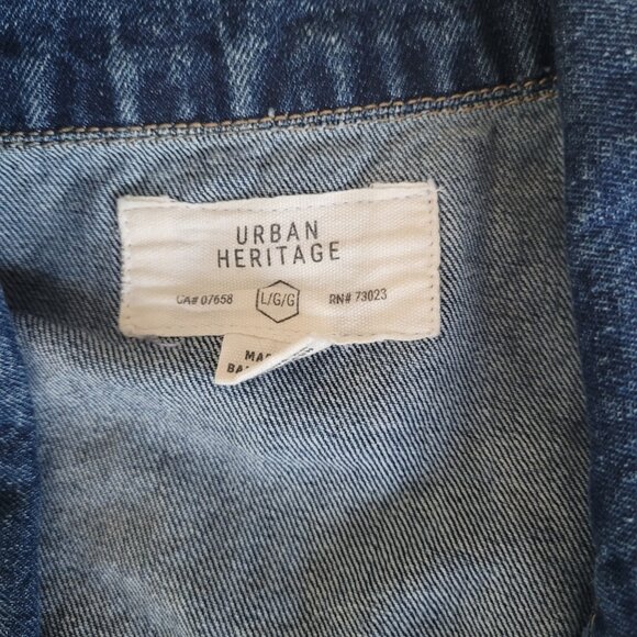 Urban Heritage Denim Jean Jacket - Picture 4 of 5